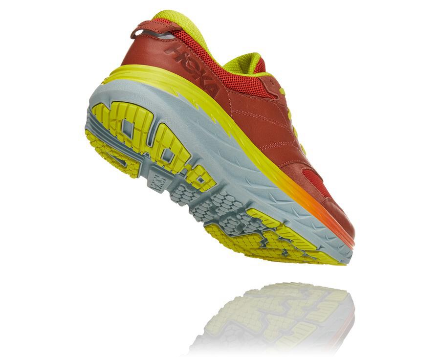 Hoka One One Bondi L Löparskor Dam - Röda - ZMODP-5092